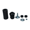 Top mounting with dust cover for front shock absorber