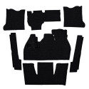 Kit moquette noir 7 pièces de 1969 à 1972