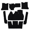 Kit moquette noir 7 pièces de 1969 à 1972