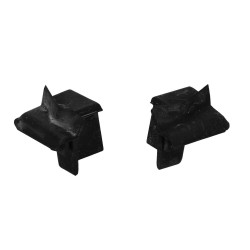 Rear door wedge, as pair