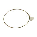 Enginelid inner cable ivory knob
