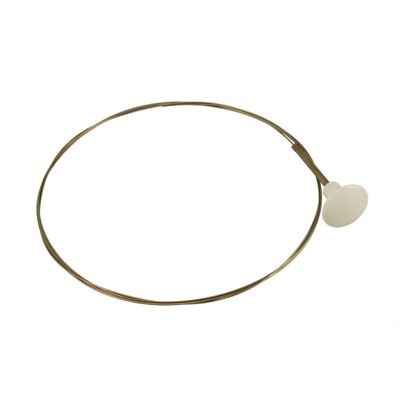 Enginelid inner cable ivory knob