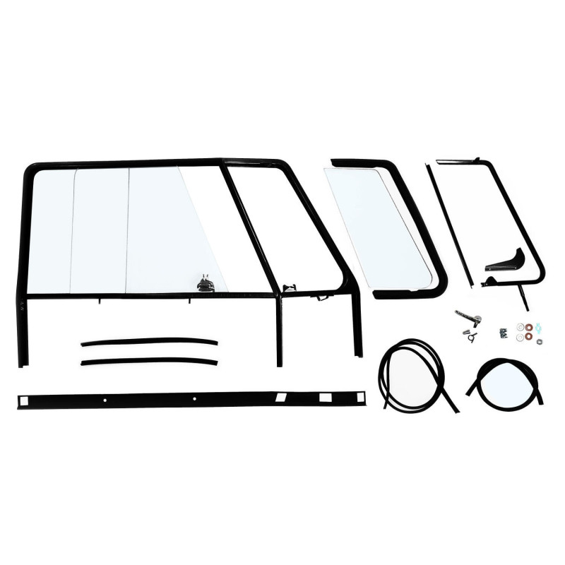 vw combi T1 Cadre de fenêtre de porte droit complet