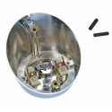 Indicator housing front