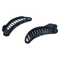 Quarter grilles Black/Stainless chromed