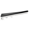 Running-board leftwith 18 mm moulding