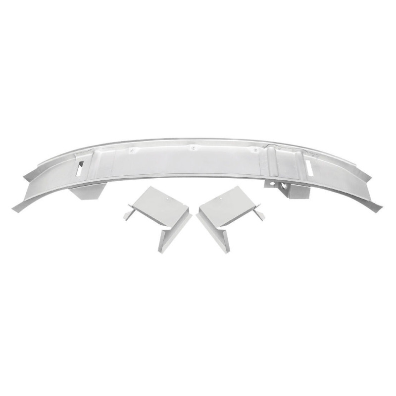 Inner front valance with brackets