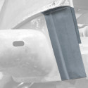 Deformation panel end plate, left
