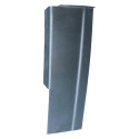 Deformation panel end plate, right