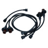 Standard copper ignition wire set Type1