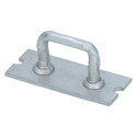 Weld on eye for tarpaulin pick up