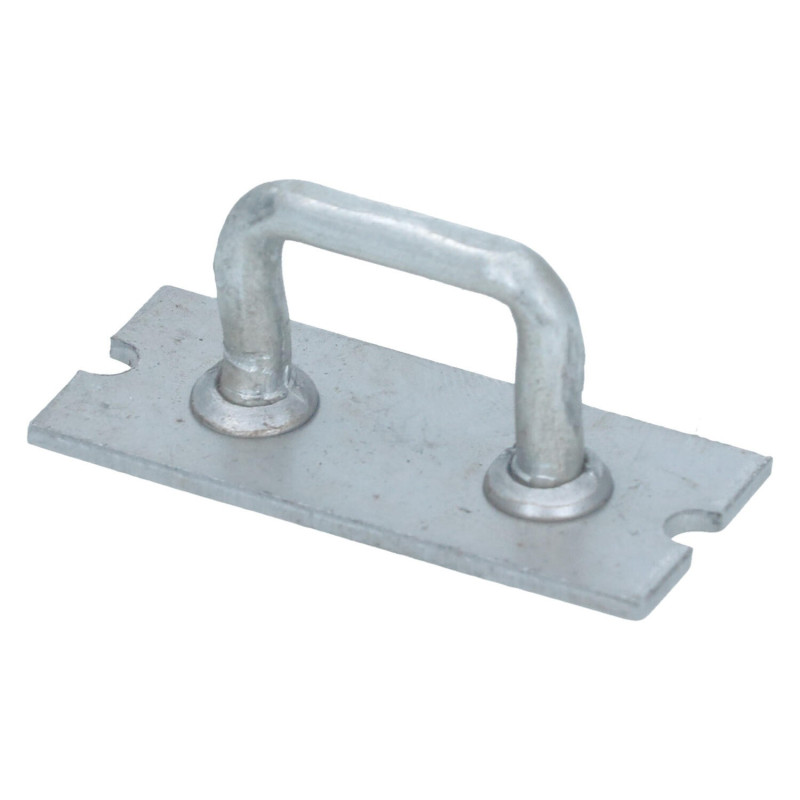 Weld on eye for tarpaulin pick up