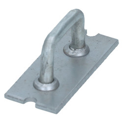 Weld on eye for tarpaulin pick up