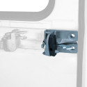 Sliding door lock mechanism rear complete (LHD)