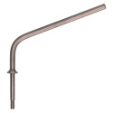 Support de rétroviseur droit Inox