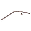 Support de rétroviseur gauche inox diamètre 8,5 mm