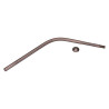 Support de rétroviseur gauche inox diamètre 8,5 mm