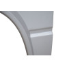 Front wheel arch, complete, left