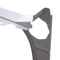 Front wheel arch, complete, right