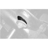 Rubber rear sway bar support