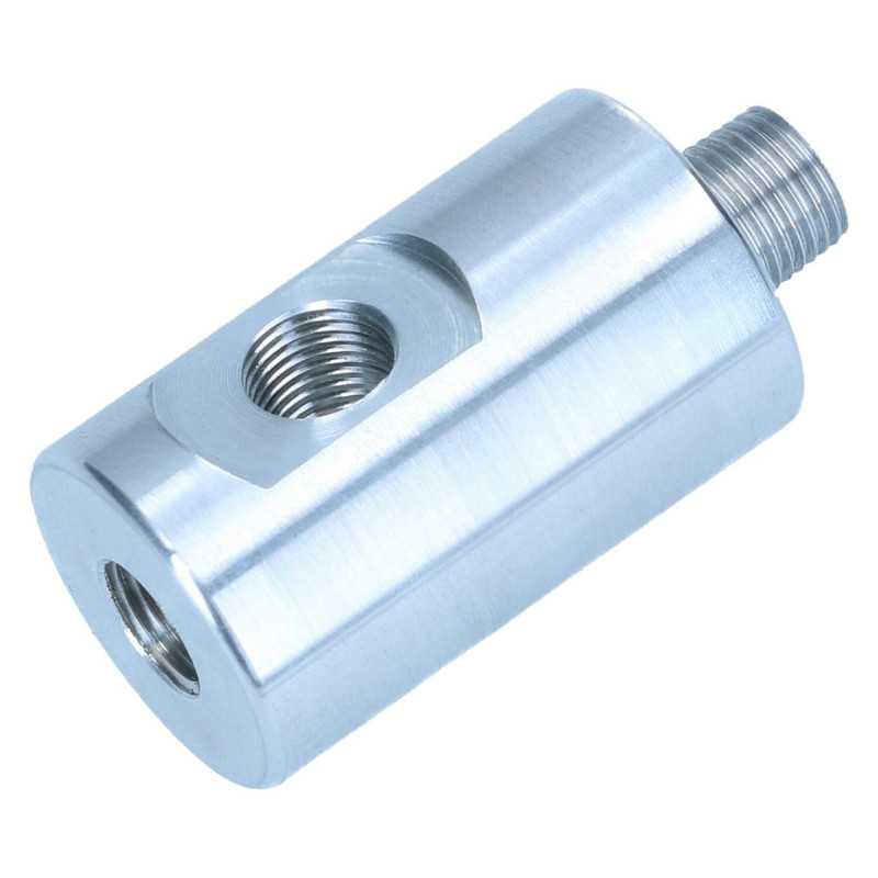 Adapter fuel pressure gauge to regulator Filter King