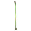 Window guide channel in door rear, left