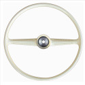 Steering wheel, grey