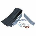 Fresh air box distributor flap mechanism
