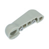 Knob fresh air box inlet flap - silverbeige