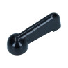 Knob fresh air box inlet flap - black