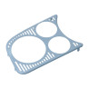 Dashgrill gauge holder left 1 hole 80mm & 2 holes 52mm
