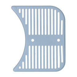 Grille tableau de bord droite avec trous pour baguette