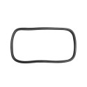Rear window seal Deluxe (plastic trim)
