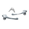 Door handles with keys
