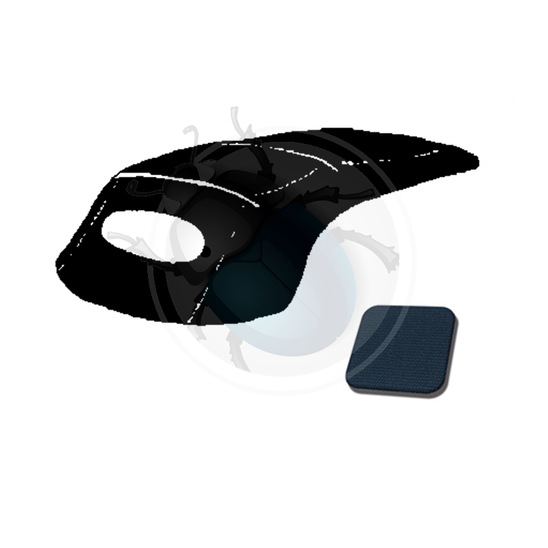 cabrio top cover 54-57 canvas blue