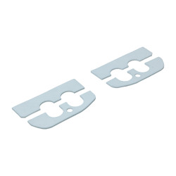 Heat riser insulation kit double preheating