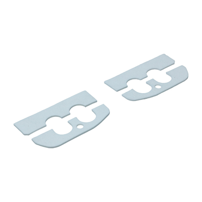 Heat riser insulation kit double preheating