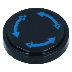 vw cox pastille de bouton de chauffage