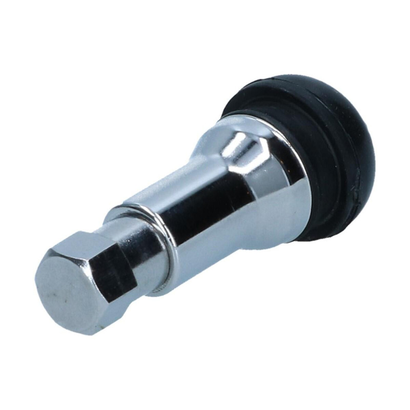 Valve pneu chromée