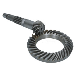 Pignon et couronne trompette 31/8 cannelé