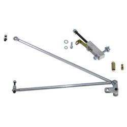 Linkage for pull/push scat center pivot carburetor