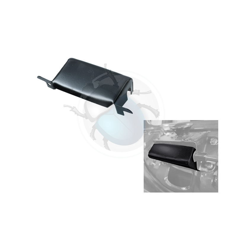 Front hood lock cover beetle until 1967