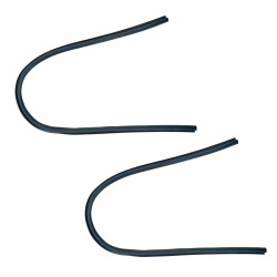 Fixed rear side window seal for VW Karmann-Ghia until 07/1959