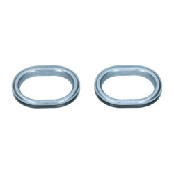 Foot Warmer Trim Rings VW Beetle from 1952 to 1955