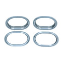 Foot Warmer Trim Rings VW Beetle from 1952 to 1955