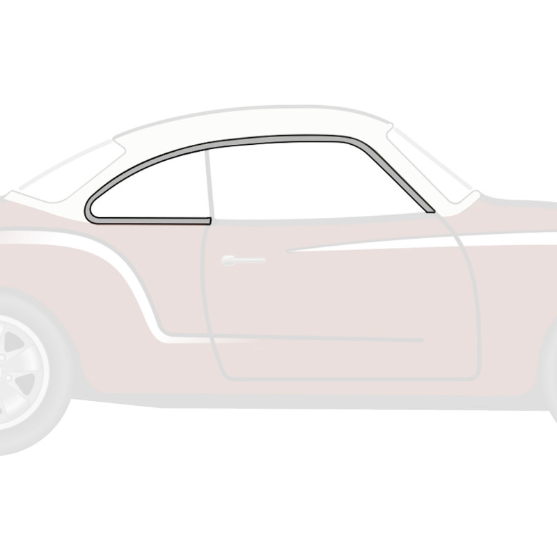 Roof strip and window VW Karmann Ghia from 08/1959 to 07/1971