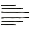 Felt channel set, 6 pieces/ 2 doors