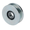 Central hinge guide bearing volkswagen bus T3 from 01/1985 to 07/1992