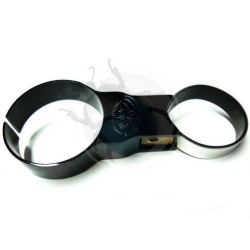 clock/gauge holder 52mm steering column black
