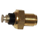 Water temperature sensor for dashboard indication